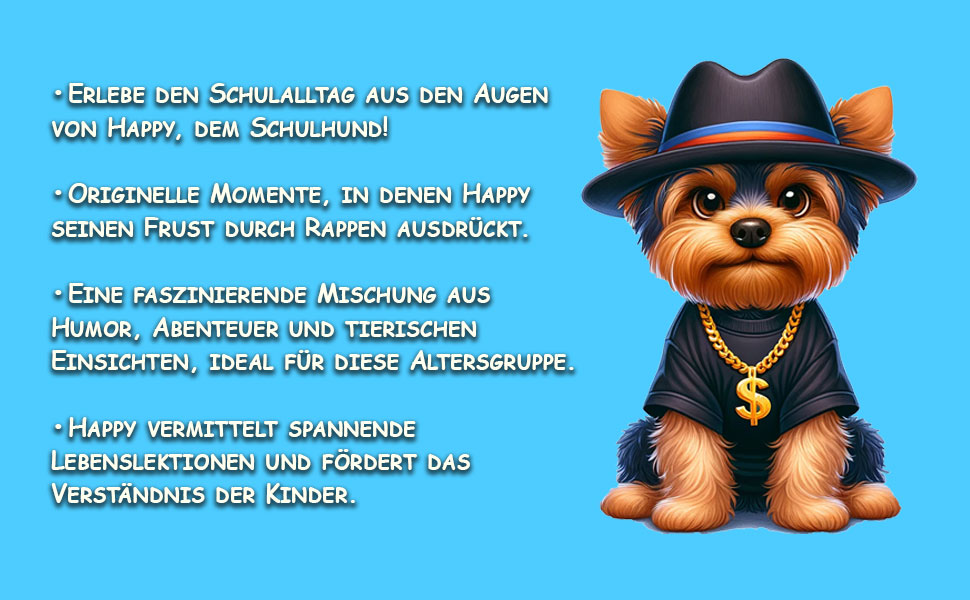 Happy Ein Schulhund macht Ansage